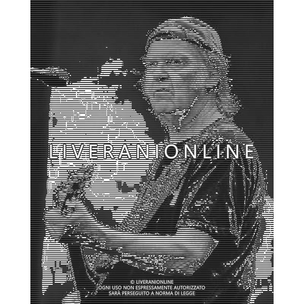 London, UK, 12/07/2014 : Neil Young and Crazy Horse play British Summertime Hyde Park. Persons Pictured: Neil Young. Picture by Julie Edwards ©PHOTOSHOT/Agenzia Aldo Liverani sas - ITALY ONLY - EDITORIAL USE ONLY