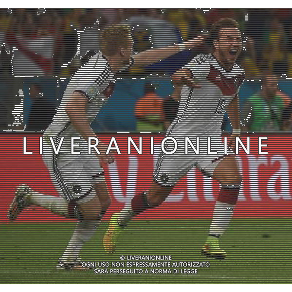 FIFA World Cup Brasile 2014 Finale Rio de Janeiro - 13.07.2014 Germania-Argentina Nella Foto:gotze esulta /Ph.Vitez-Ag. Aldo Liverani