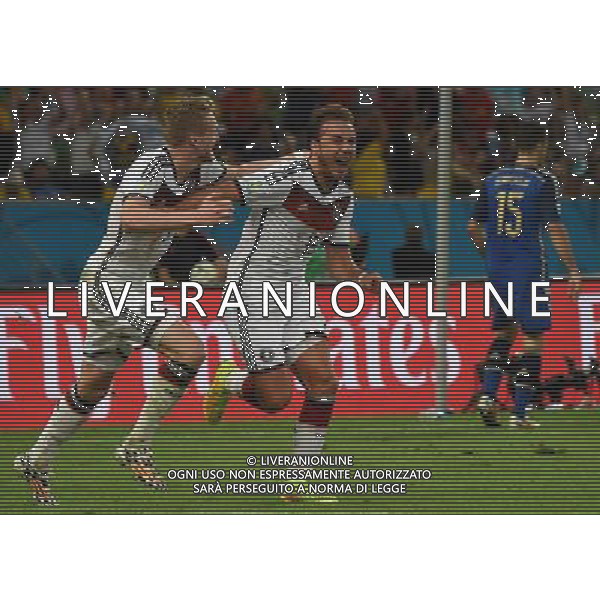 FIFA World Cup Brasile 2014 Finale Rio de Janeiro - 13.07.2014 Germania-Argentina Nella Foto:gotze esulta /Ph.Vitez-Ag. Aldo Liverani