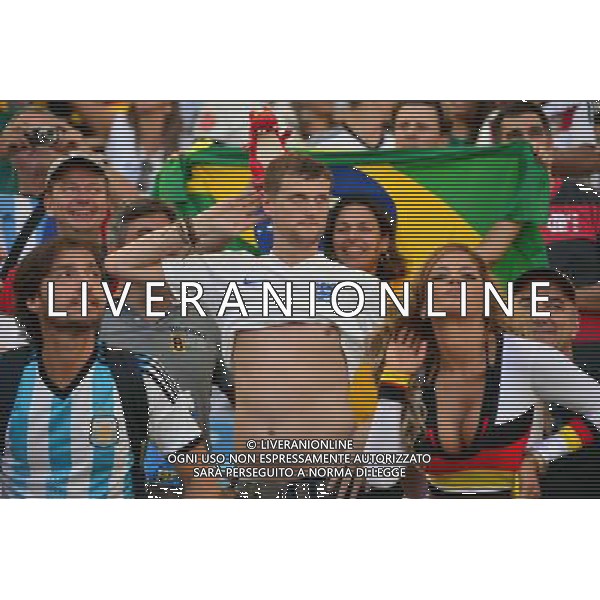 Supportrice Allemagne - 13.07.2014 - Allemagne / Argentine - Finale de la Coupe du Monde 2014 Photo : Dave Winter / Icon Sport *** Local Caption *** /Agenzia Aldo Liverani sas - ITALY ONLY - Germania - Argentina Finale FIFA World Cup Brasile 2014 Rio de Janeiro - 13.07.2014â€¨ *** Local Caption *** /Agenzia Aldo Liverani sas - ITALY ONLY - Germania - Argentina Finale FIFA World Cup Brasile 2014 Rio de Janeiro - 13.07.2014â€¨