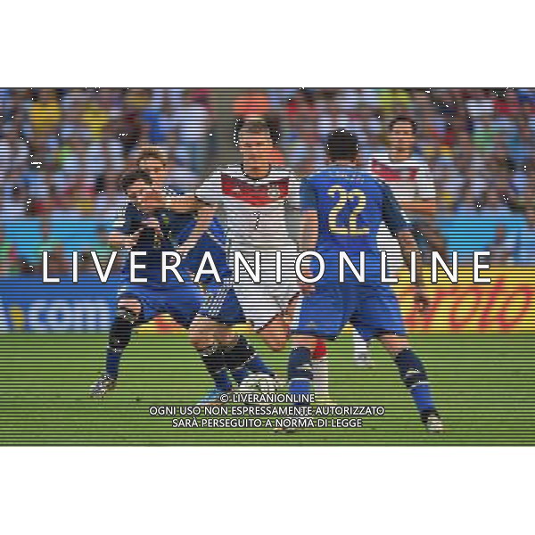 Bastian SCHWEINSTEIGER - 13.07.2014 - Argentine / Allemagne - Finale Coupe du Monde 2014 -Rio de Janeiro- Photo : Dave Winter / Icon Sport /Agenzia Aldo Liverani sas - ITALY ONLY - Germania - Argentina Finale FIFA World Cup Brasile 2014 Rio de Janeiro - 13.07.2014