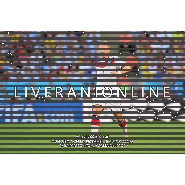 Bastian SCHWEINSTEIGER - 13.07.2014 - Argentine / Allemagne - Finale Coupe du Monde 2014 -Rio de Janeiro- Photo : Dave Winter / Icon Sport /Agenzia Aldo Liverani sas - ITALY ONLY - Germania - Argentina Finale FIFA World Cup Brasile 2014 Rio de Janeiro - 13.07.2014