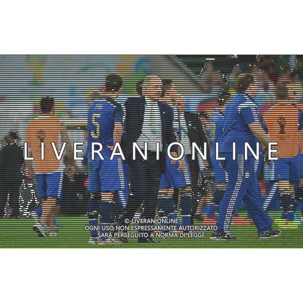 Deception Alejandro SABELLA / Fernando GAGO - 13.07.2014 - Argentine / Allemagne - Finale Coupe du Monde 2014 -Rio de Janeiro- Photo : Dave Winter / Icon Sport /Agenzia Aldo Liverani sas - ITALY ONLY - Germania - Argentina Finale FIFA World Cup Brasile 2014 Rio de Janeiro - 13.07.2014