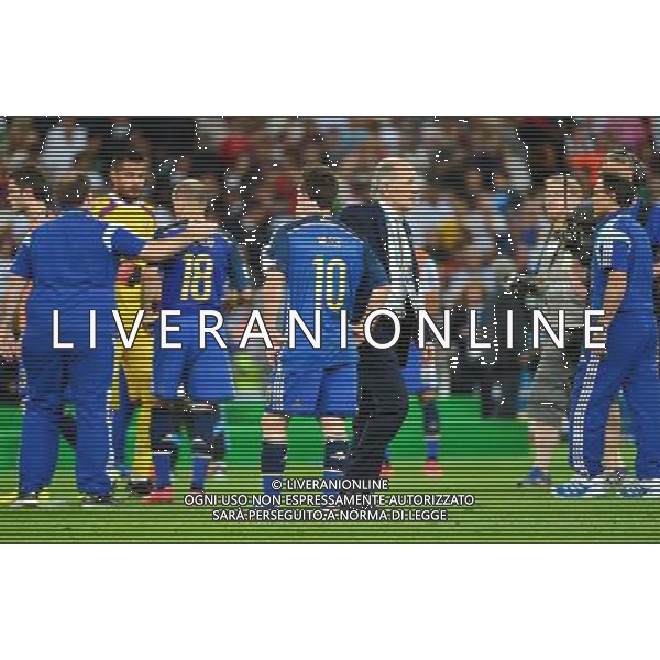 Deception Lionel MESSI / Alejandro SABELLA - 13.07.2014 - Argentine / Allemagne - Finale Coupe du Monde 2014 -Rio de Janeiro- Photo : Dave Winter / Icon Sport /Agenzia Aldo Liverani sas - ITALY ONLY - Germania - Argentina Finale FIFA World Cup Brasile 2014 Rio de Janeiro - 13.07.2014