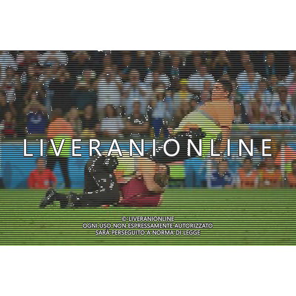 Intrus sur le terrain - 13.07.2014 - Argentine / Allemagne - Finale Coupe du Monde 2014 -Rio de Janeiro- Photo : Dave Winter / Icon Sport /Agenzia Aldo Liverani sas - ITALY ONLY - Germania - Argentina Finale FIFA World Cup Brasile 2014 Rio de Janeiro - 13.07.2014