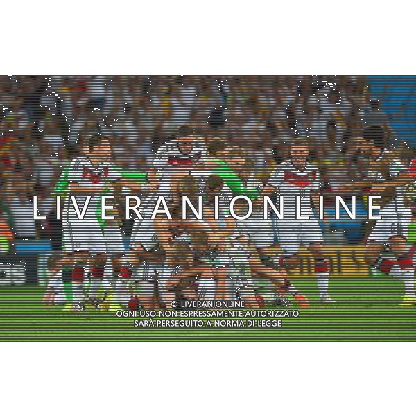Joie Allemagne - Champion du Monde - 13.07.2014 - Argentine / Allemagne - Finale Coupe du Monde 2014 -Rio de Janeiro- Photo : Dave Winter / Icon Sport /Agenzia Aldo Liverani sas - ITALY ONLY - Germania - Argentina Finale FIFA World Cup Brasile 2014 Rio de Janeiro - 13.07.2014