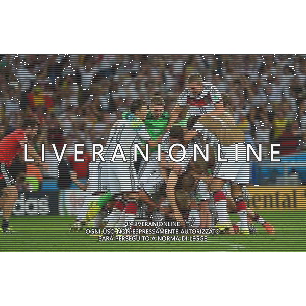 Joie Allemagne - Champion du Monde - 13.07.2014 - Argentine / Allemagne - Finale Coupe du Monde 2014 -Rio de Janeiro- Photo : Dave Winter / Icon Sport /Agenzia Aldo Liverani sas - ITALY ONLY - Germania - Argentina Finale FIFA World Cup Brasile 2014 Rio de Janeiro - 13.07.2014