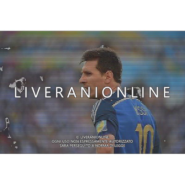 Lionel MESSI - 13.07.2014 - Argentine / Allemagne - Finale Coupe du Monde 2014 -Rio de Janeiro- Photo : Dave Winter / Icon Sport /Agenzia Aldo Liverani sas - ITALY ONLY - Germania - Argentina Finale FIFA World Cup Brasile 2014 Rio de Janeiro - 13.07.2014