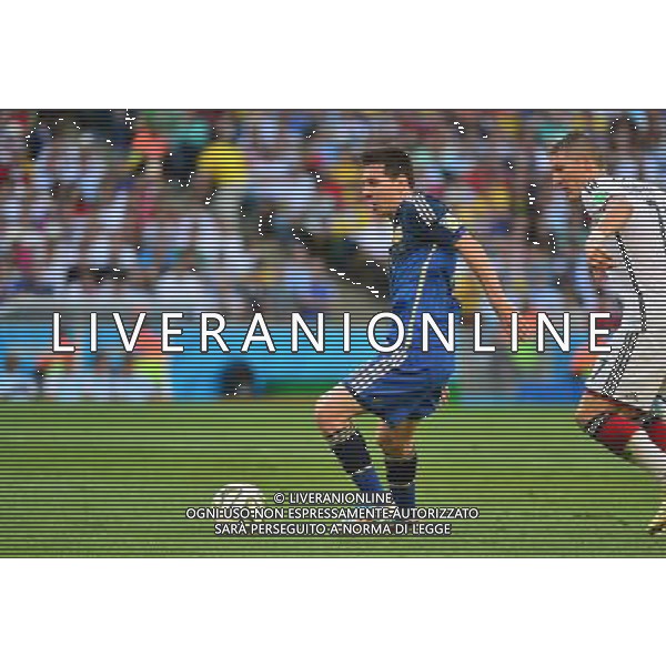 Lionel MESSI - 13.07.2014 - Argentine / Allemagne - Finale Coupe du Monde 2014 -Rio de Janeiro- Photo : Dave Winter / Icon Sport /Agenzia Aldo Liverani sas - ITALY ONLY - Germania - Argentina Finale FIFA World Cup Brasile 2014 Rio de Janeiro - 13.07.2014
