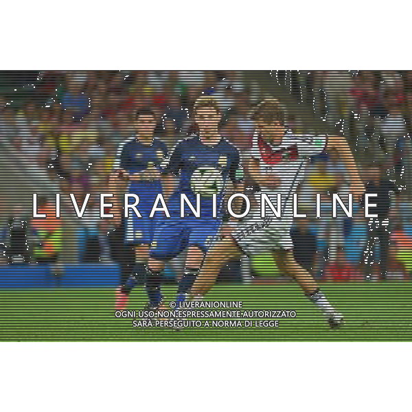 Lucas BIGLIA / Thomas MULLER - 13.07.2014 - Argentine / Allemagne - Finale Coupe du Monde 2014 -Rio de Janeiro- Photo : Dave Winter / Icon Sport /Agenzia Aldo Liverani sas - ITALY ONLY - Germania - Argentina Finale FIFA World Cup Brasile 2014 Rio de Janeiro - 13.07.2014