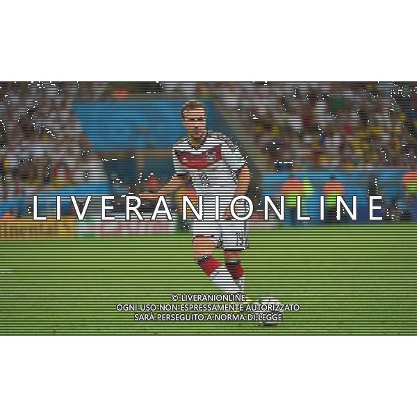 Mario GOTZE - 13.07.2014 - Argentine / Allemagne - Finale Coupe du Monde 2014 -Rio de Janeiro- Photo : Dave Winter / Icon Sport /Agenzia Aldo Liverani sas - ITALY ONLY - Germania - Argentina Finale FIFA World Cup Brasile 2014 Rio de Janeiro - 13.07.2014