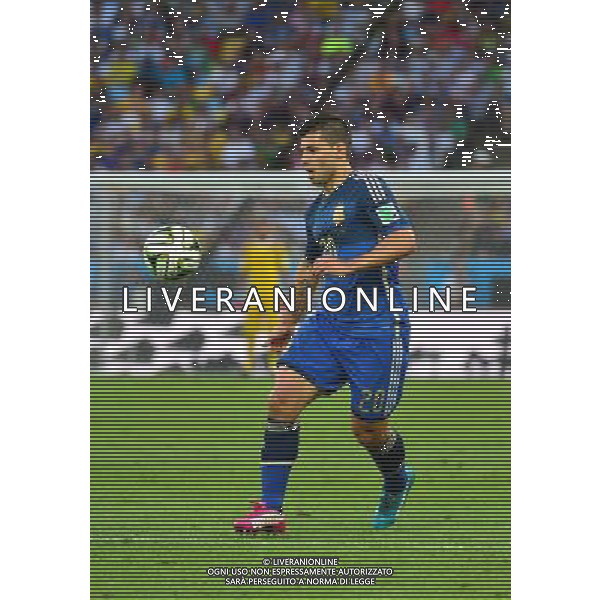 Sergio AGUERO - 13.07.2014 - Argentine / Allemagne - Finale Coupe du Monde 2014 -Rio de Janeiro- Photo : Dave Winter / Icon Sport /Agenzia Aldo Liverani sas - ITALY ONLY - Germania - Argentina Finale FIFA World Cup Brasile 2014 Rio de Janeiro - 13.07.2014