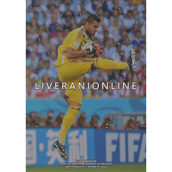 Sergio ROMERO - 13.07.2014 - Argentine / Allemagne - Finale Coupe du Monde 2014 -Rio de Janeiro- Photo : Dave Winter / Icon Sport /Agenzia Aldo Liverani sas - ITALY ONLY - Germania - Argentina Finale FIFA World Cup Brasile 2014 Rio de Janeiro - 13.07.2014