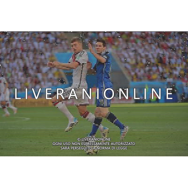 Toni KROOS / Lionel MESSI - 13.07.2014 - Argentine / Allemagne - Finale Coupe du Monde 2014 -Rio de Janeiro- Photo : Dave Winter / Icon Sport /Agenzia Aldo Liverani sas - ITALY ONLY - Germania - Argentina Finale FIFA World Cup Brasile 2014 Rio de Janeiro - 13.07.2014