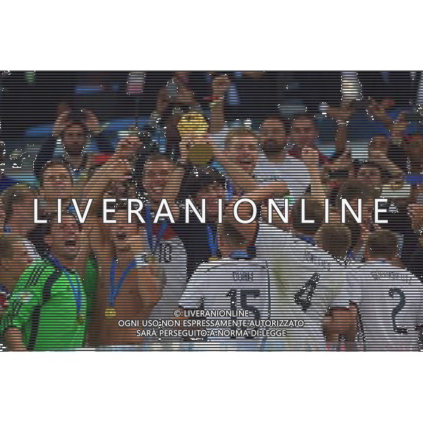 Victoire Allemagne - Champion du Monde - Joachim LOW - 13.07.2014 - Argentine / Allemagne - Finale Coupe du Monde 2014 -Rio de Janeiro- Photo : Dave Winter / Icon Sport /Agenzia Aldo Liverani sas - ITALY ONLY - Germania - Argentina Finale FIFA World Cup Brasile 2014 Rio de Janeiro - 13.07.2014