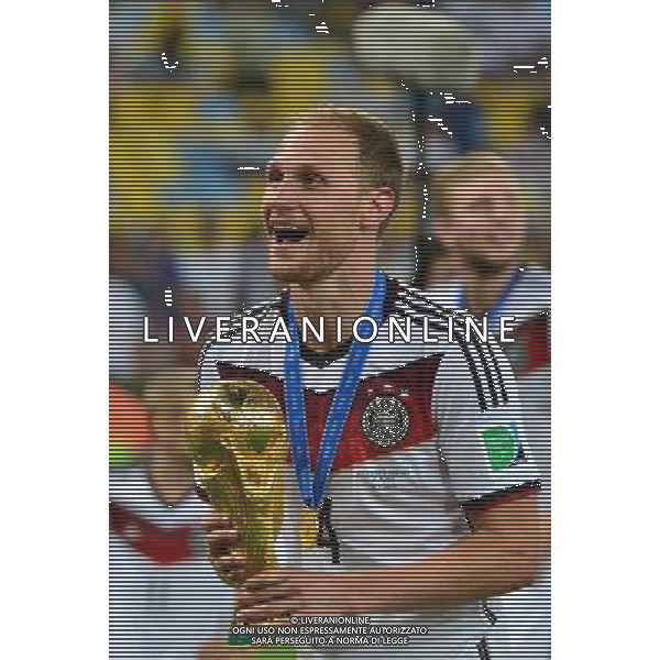 Victoire Allemagne - Champion du Monde - Benedikt HOEWEDES - 13.07.2014 - Argentine / Allemagne - Finale Coupe du Monde 2014 -Rio de Janeiro- Photo : Dave Winter / Icon Sport /Agenzia Aldo Liverani sas - ITALY ONLY - Germania - Argentina Finale FIFA World Cup Brasile 2014 Rio de Janeiro - 13.07.2014