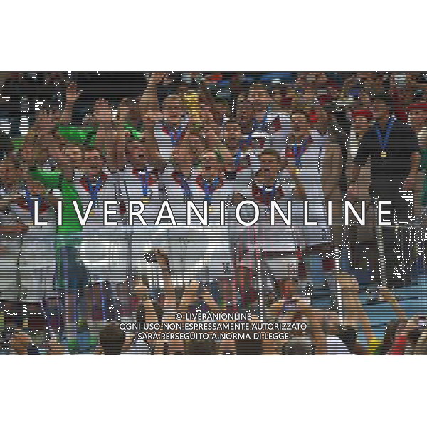 Victoire Allemagne - Champion du Monde - Philipp LAHM - 13.07.2014 - Argentine / Allemagne - Finale Coupe du Monde 2014 -Rio de Janeiro- Photo : Dave Winter / Icon Sport /Agenzia Aldo Liverani sas - ITALY ONLY - Germania - Argentina Finale FIFA World Cup Brasile 2014 Rio de Janeiro - 13.07.2014