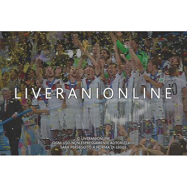 Victoire Allemagne - Champion du Monde - Bastian SCHWEINSTEIGER - 13.07.2014 - Argentine / Allemagne - Finale Coupe du Monde 2014 -Rio de Janeiro- Photo : Dave Winter / Icon Sport /Agenzia Aldo Liverani sas - ITALY ONLY - Germania - Argentina Finale FIFA World Cup Brasile 2014 Rio de Janeiro - 13.07.2014