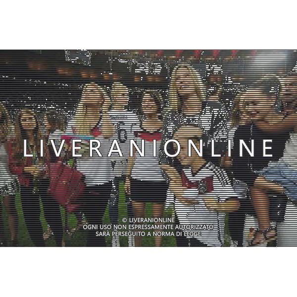 WAGS Allemagne - 13.07.2014 - Argentine / Allemagne - Finale Coupe du Monde 2014 -Rio de Janeiro- Photo : Dave Winter / Icon Sport /Agenzia Aldo Liverani sas - ITALY ONLY - Germania - Argentina Finale FIFA World Cup Brasile 2014 Rio de Janeiro - 13.07.2014