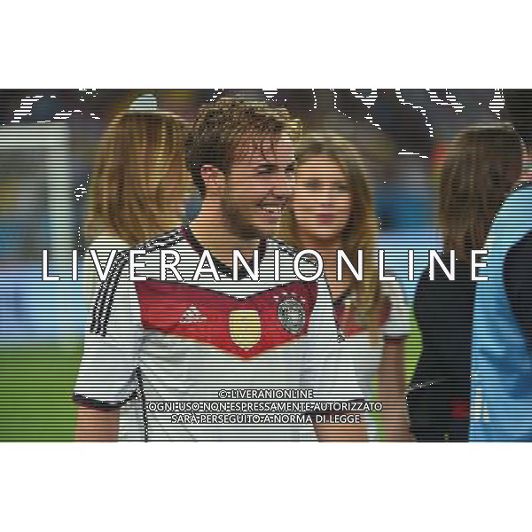 Victoire Allemagne - Champion du Monde - Mario GOTZE - 13.07.2014 - Argentine / Allemagne - Finale Coupe du Monde 2014 -Rio de Janeiro- Photo : Dave Winter / Icon Sport /Agenzia Aldo Liverani sas - ITALY ONLY - Germania - Argentina Finale FIFA World Cup Brasile 2014 Rio de Janeiro - 13.07.2014