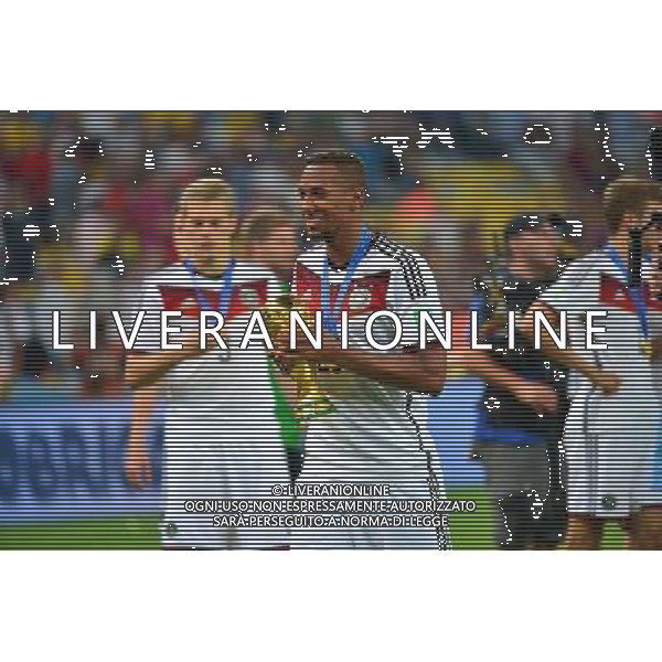 Victoire Allemagne - Champion du Monde - Jerome BOATENG - 13.07.2014 - Argentine / Allemagne - Finale Coupe du Monde 2014 -Rio de Janeiro- Photo : Dave Winter / Icon Sport /Agenzia Aldo Liverani sas - ITALY ONLY - Germania - Argentina Finale FIFA World Cup Brasile 2014 Rio de Janeiro - 13.07.2014