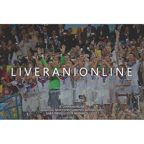 Allemagne Champion du Monde / Philippe LAHM - 13.07.2014 - Allemagne / Argentine - Finale de la Coupe du Monde 2014 Photo : Dave Winter / Icon Sport *** Local Caption *** /Agenzia Aldo Liverani sas - ITALY ONLY - Germania - Argentina Finale FIFA World Cup Brasile 2014 Rio de Janeiro - 13.07.2014â€¨ *** Local Caption *** /Agenzia Aldo Liverani sas - ITALY ONLY - Germania - Argentina Finale FIFA World Cup Brasile 2014 Rio de Janeiro - 13.07.2014â€¨