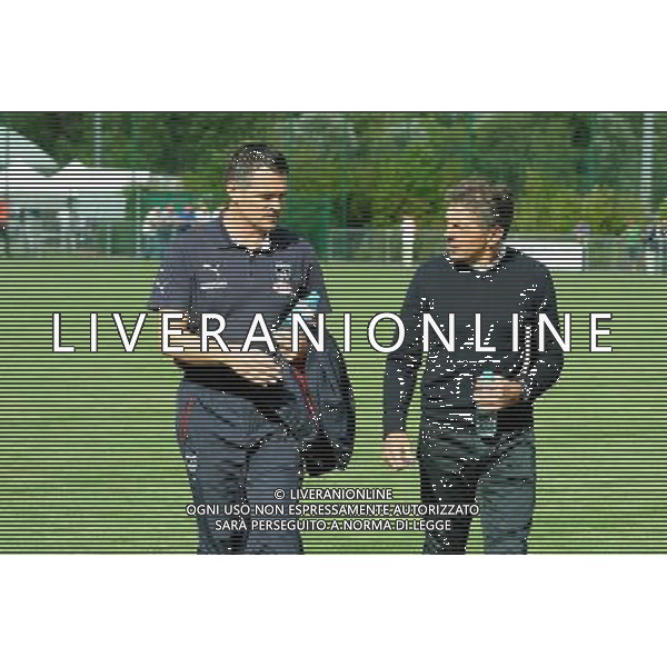 Willy SAGNOL / Claude PUEL - 12.07.2014 - Bordeaux / Nice - match de preparation - Ligue 1 -Divonne les Bains Photo : Jean Paul Thomas / Icon Sport /Agenzia Aldo Liverani sas - ITALY ONLY - EDITORIAL USE ONLY