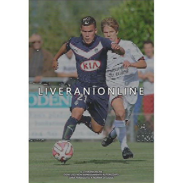Clement BADIN - 12.07.2014 - Bordeaux / Nice - match de preparation - Ligue 1 -Divonne les Bains Photo : Jean Paul Thomas / Icon Sport /Agenzia Aldo Liverani sas - ITALY ONLY - EDITORIAL USE ONLY