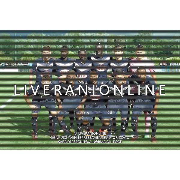 Equipe Bordeaux - 12.07.2014 - Bordeaux / Nice - match de preparation - Ligue 1 -Divonne les Bains Photo : Jean Paul Thomas / Icon Sport /Agenzia Aldo Liverani sas - ITALY ONLY - EDITORIAL USE ONLY