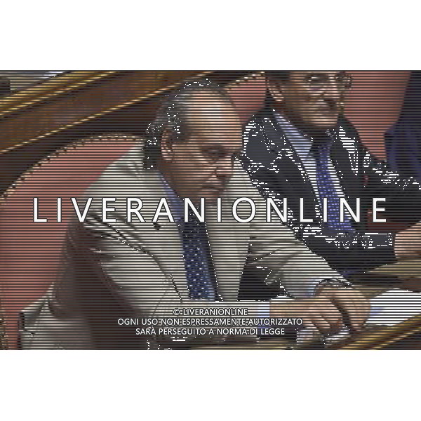 Senato 277a Seduta Pubblica Discussione dei disegni di legge costituzionale, Roma 14 luglio 2014 nella foto Nitto Francesco Palma Â©Corradetti/Agenzia Aldo Liverani sas