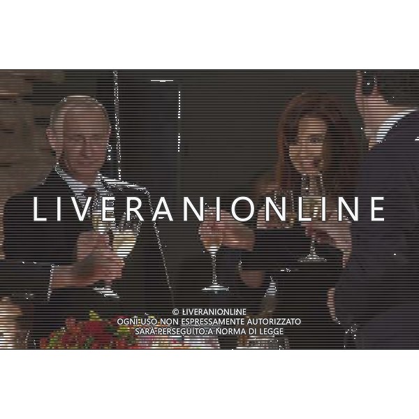 (140713) -- BUENOS AIRES, July 13, 2014 () -- President of Argentina Cristina Fernandez (2nd R) and President of Russia Vladimir Putin (L) toast during a dinner of honor at the Bicentennial Museum of the Presidential House in Buenos Aires, capital of Argentina, on July 12, 2014. (/Martin Zabala) (jp) (da) ©PHOTOSHOT/Agenzia Aldo Liverani sas - ITALY ONLY - EDITORIAL USE ONLY