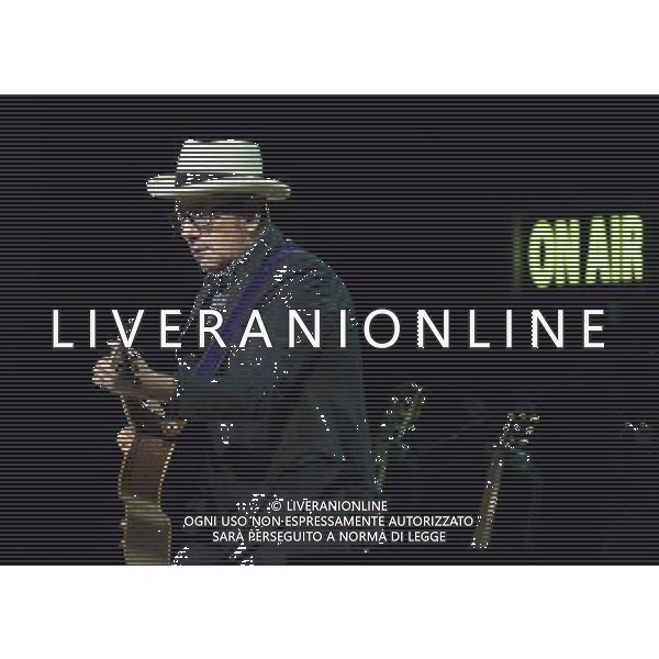 Elvis Costello performing at Manchester Bridgewater Hall, England on 14th July 2014. AG ALDO LIVERANI SAS ONLY ITALY