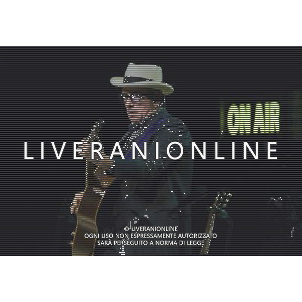 Elvis Costello performing at Manchester Bridgewater Hall, England on 14th July 2014. AG ALDO LIVERANI SAS ONLY ITALY