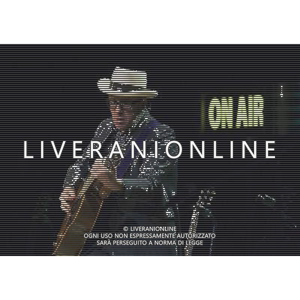 Elvis Costello performing at Manchester Bridgewater Hall, England on 14th July 2014. AG ALDO LIVERANI SAS ONLY ITALY