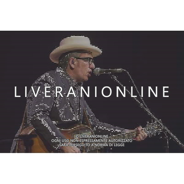 Elvis Costello performs at the Bridgewater Hall, Manchester, England, 14th July 2014. AG ALDO LIVERANI SAS ONLY ITALY