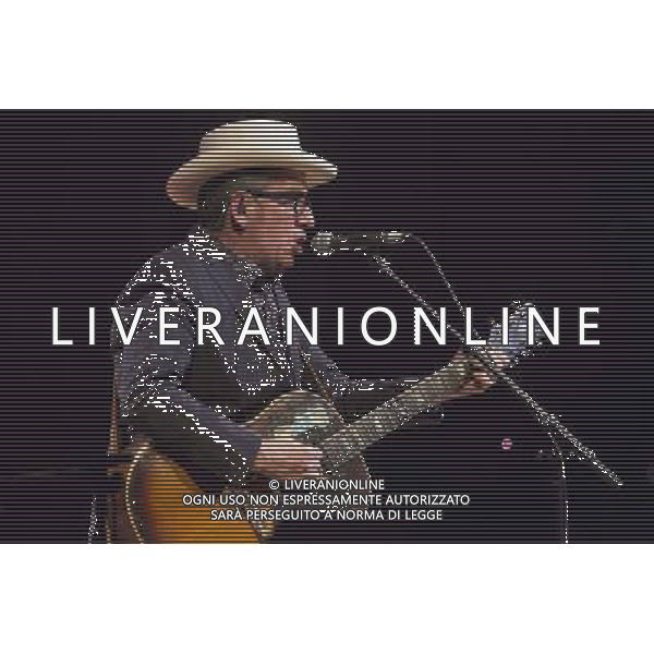 Elvis Costello performs at the Bridgewater Hall, Manchester, England, 14th July 2014. AG ALDO LIVERANI SAS ONLY ITALY