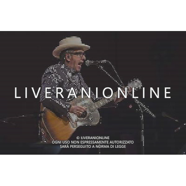 Elvis Costello performs at the Bridgewater Hall, Manchester, England, 14th July 2014. AG ALDO LIVERANI SAS ONLY ITALY