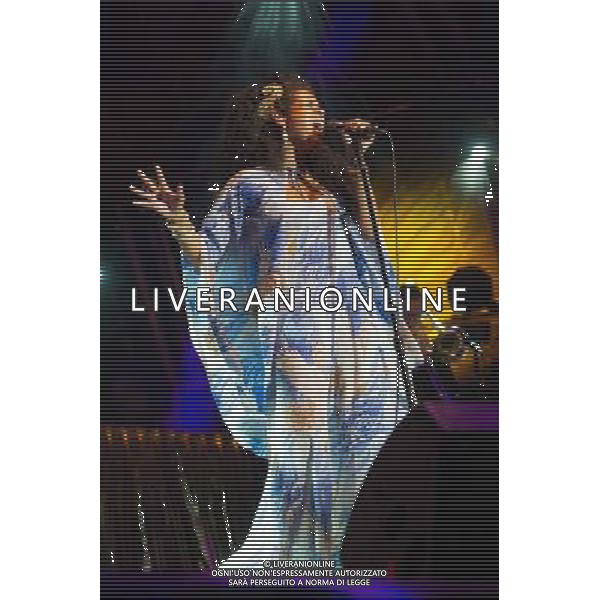 American Singer-songwriter Kelis (born Kelis Rogers) performs at Somerset House, London, England, UK on Monday 14th July 2014 as part of the Somerset House Summer Series of Concerts. AG ALDO LIVERANI SAS ONLY ITALY