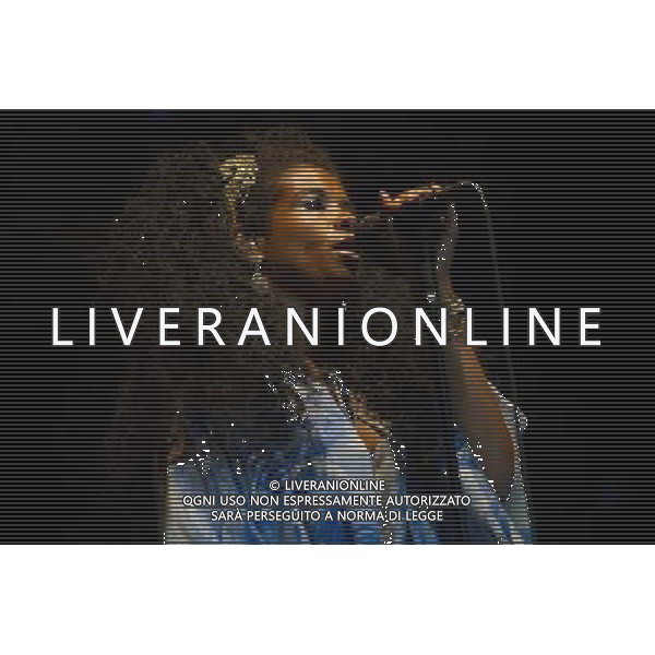 American Singer-songwriter Kelis (born Kelis Rogers) performs at Somerset House, London, England, UK on Monday 14th July 2014 as part of the Somerset House Summer Series of Concerts. AG ALDO LIVERANI SAS ONLY ITALY
