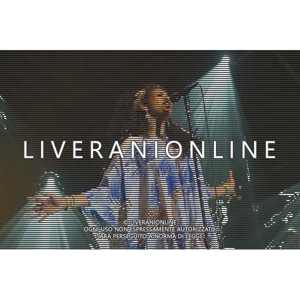 American Singer-songwriter Kelis (born Kelis Rogers) performs at Somerset House, London, England, UK on Monday 14th July 2014 as part of the Somerset House Summer Series of Concerts. AG ALDO LIVERANI SAS ONLY ITALY