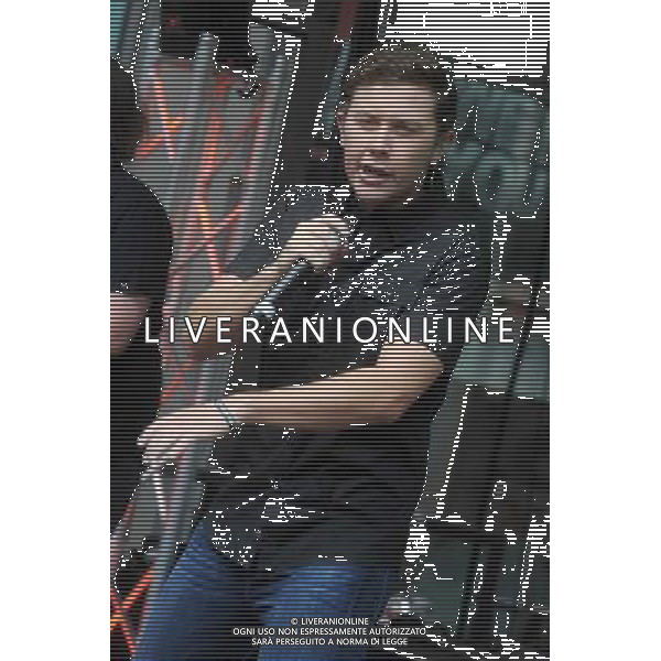 Scotty McCreery performs during \'FOX \' Friends\' All American Concert Series outside of FOX Studios on July 11, 2014 in New York City. AG ALDO LIVERANI SAS ONLY ITALY