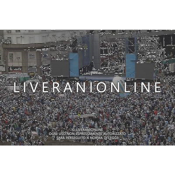 (140715) -- BUENOS AIRES, July 15, 2014 () -- Argentinian fans rally to welcome their national football team upon their arrival, in Buenos Aires city, capital of Argentina, on July 14, 2014. (/Pablo Valora) (da) (sp) ©PHOTOSHOT/Agenzia Aldo Liverani sas - ITALY ONLY - EDITORIAL USE ONLY - I tifosi accolgono la quadra nazionale di calcio dell\'argentina al loro arrivo, nei pressi della Federcalcio), nella citta\' di Ezeiza, 14 luglio 2014 dopo aver vinto l\'argento alla coppa del mondo FIFA 2014 in Brasile