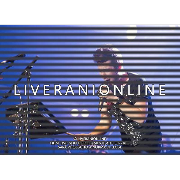 Dan Smith - Lead Singer of Bastille at Bastille concert in Somerset House - 15/07/2014 - Open air concert at Somerset House, London, UK AG ALDO LIVERANI SAS ONLY ITALY