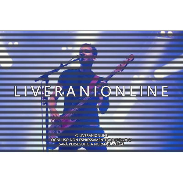 Will Farquarson - Basist of Bastille at Bastille concert in Somerset House - 15/07/2014 - Open air concert at Somerset House, London, UK AG ALDO LIVERANI SAS ONLY ITALY