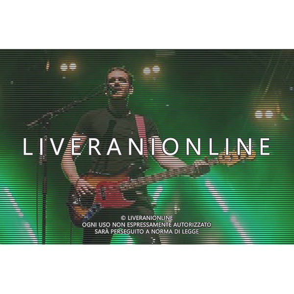 Will Farquarson - Basist of Bastille at Bastille concert in Somerset House - 15/07/2014 - Open air concert at Somerset House, London, UK AG ALDO LIVERANI SAS ONLY ITALY