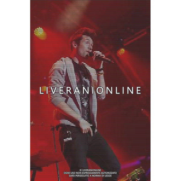Dan Smith - Lead Singer of Bastille at Bastille concert in Somerset House - 15/07/2014 - Open air concert at Somerset House, London, UK