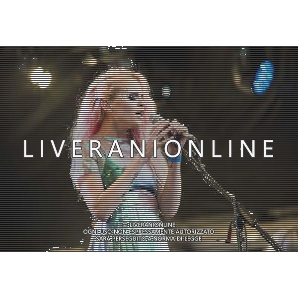 Kyla La Grange at Somerset House, London, supporting Bastille at Open Air concert - 15/07/2014 - Singer songwriter, 28, from Watford UK AG ALDO LIVERANI SAS ONLY ITALY