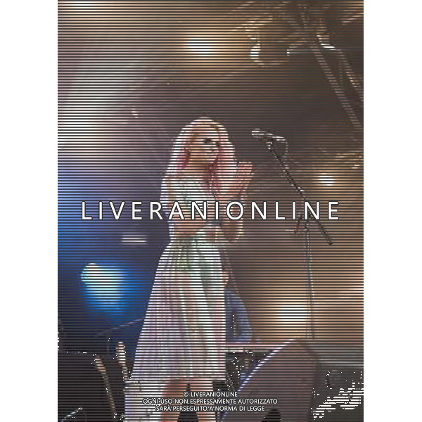 Kyla La Grange at Somerset House, London, supporting Bastille at Open Air concert - 15/07/2014 - Singer songwriter, 28, from Watford UK AG ALDO LIVERANI SAS ONLY ITALY
