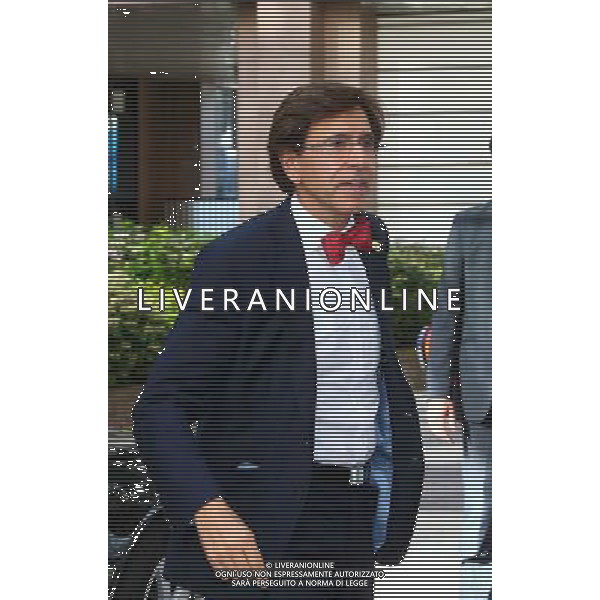 (140716) -- BRUSSELS, July 16, 2014 () -- Belgian Prime Minister Elio Di Rupo arrives to attend the Special Meeting of the European Council at the EU headquarters in Brussels, capital of Belgium, July 16, 2014. (/Gong Bing) ©PHOTOSHOT/Agenzia Aldo Liverani sas - ITALY ONLY - EDITORIAL USE ONLY - Riunione straordinaria del Consiglio europeo presso la sede dell\'Unione europea a Bruxelles, capitale del Belgio 16 luglio 2014