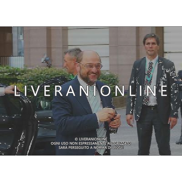 (140716) -- BRUSSELS, July 16, 2014 () -- European Parliament President Martin Schulz arrives to attend the Special Meeting of the European Council at the EU headquarters in Brussels, capital of Belgium, July 16, 2014. (/Gong Bing) ©PHOTOSHOT/Agenzia Aldo Liverani sas - ITALY ONLY - EDITORIAL USE ONLY - Riunione straordinaria del Consiglio europeo presso la sede dell\'Unione europea a Bruxelles, capitale del Belgio 16 luglio 2014